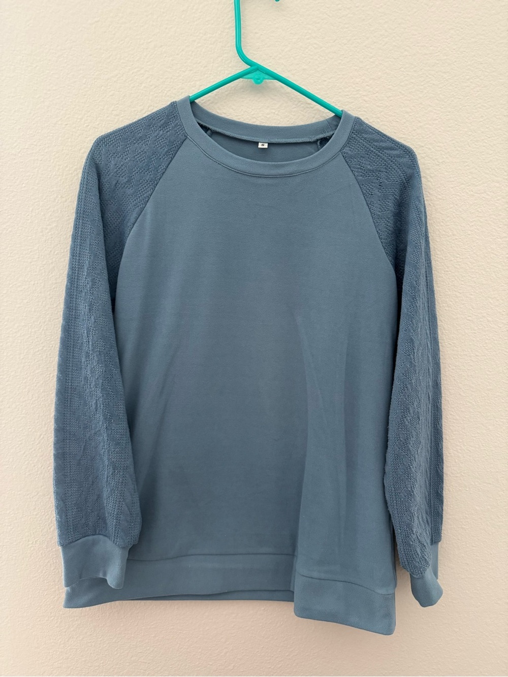 Blue Crew Neck